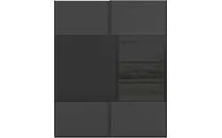 Goossens kledingkast finca combi glans mat glas wit hoogwaardig meubelplaat - 8244420-{merk}-finca-combi-sts-wit-schuifdeuren-02